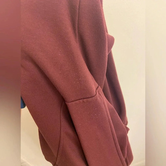 Athleta Bounce Back Jogger Sweat Pant Burgundy Size Large - Picture 9 of 10
